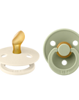Bibs Suces Anatomical Latex en Duo 6-18 mois Accessoires Bibs Ivory / Sage