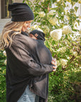 Gustine Cape de portage le bundle cocooning Portage Gustine baby carrier Gris (petit-grand)