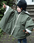 Gustine Housse et Poncho 3 en 1 pour le siège d'auto et porte-bébé En sortie Gustine baby carrier
