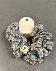 Ananas Co Chouchou en mousseline de coton bio Accessoires de cheveux Ananas Co Liberty bleu