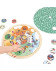 Janod Casse-tête Jardin d'observation Jouets Janod