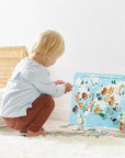 Janod Carte Monde Magnétique Minikids Jouets Janod
