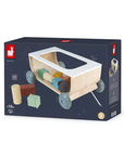 Janod Chariot de cubes Jouets Janod