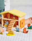 Janod Mon premier Poulailler - Collection Ferme Jouets Janod