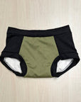 Joka Bébé Culotte de propreté de nuit Couches lavables Joka Bébé Grand Noir et vert forêt