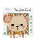 Kaloo Livre d'éveil en tissu Jouets Kaloo Le lionceau curieux