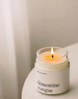 Marée Chandelles Chandelle de soya 212 ml Maison Marée Chandelles Clémentine & mangue
