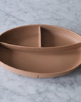 Micasso & Co Assiette à succion divisée en silicone Alimentation Micasso & Co Caramel
