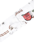 Perlimpinpin Doudou en mousseline de coton Dodo Perlimpinpin Ferme