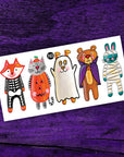 Pico Tatouages temporaires - Édition Halloween Pico Tatouages Temporaires Animaux costumés