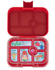 Yumbox Originale 6 compartiments Alimentation Yumbox Wow Red