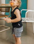 Zak & Zoé Short évolutif harem Vêtements Zak & Zoé 12-24 mois Ligné marine