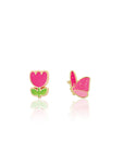 Girl Nation Boucles d'oreilles Accessoires Girl nation Tulipe et papillon