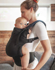 Gustine Porte-bébé Préformé Évolutif 8 à 45 lbs en Lin Portage Gustine baby carrier Intemporel