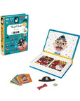 Janod Magnéti'book Jouets Janod Crazy faces garçon