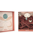 Kaloo Doudou plume Jouets Kaloo Lapin bordeaux