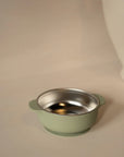 Micasso & Co Bol à ventouse en acier inoxydable et silicone alimentaire Alimentation Micasso & Co Vert tendre