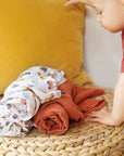 Perlimpinpin Doudou en mousseline de coton Dodo Perlimpinpin