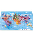 Janod Casse-tête 3D Le monde 350 pièces Jouets Janod