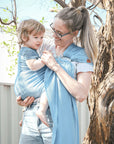 Gustine Écharpe à anneaux Ring Sling Breathe en tissu filet Portage Gustine baby carrier Splash