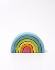 Grimm's Arc-en-ciel multicolore 6 morceaux Jouets Grimm's Spiel & Holz Design Petit Pastel