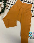 Joka Pantalons évolutifs Joka Bébé Moutarde 3-12 mois