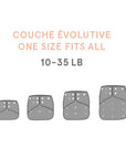 La Petite Ourse Couche lavable Tout-en-un Couches lavables La Petite Ourse