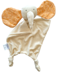 Papoum papoum Éléphant doudou en Bambou Dodo Papoum Papoum Oreilles orange
