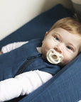Perlimpinpin Dormeuse sac de nuit en mousseline de Coton 1.5 Tog 0-6, 6-18 ou 18-36 mois Dodo Perlimpinpin 0-6 mois Marine