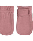 Perlimpinpin Mitaines Nouveau-né Accessoires Perlimpinpin Rose lotus