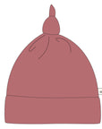 Perlimpinpin Bonnet en bambou Accessoires Perlimpinpin Rose lotus