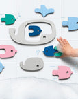 Quut Casse-tête de bain Jouets Quut Baleine