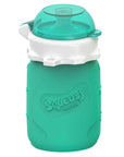 Squeasy Pochette à collation Alimentation Squeasy Aqua 3.5 onces