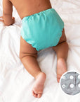 La Petite Ourse Couche lavable Tout-en-un Couches lavables La Petite Ourse Turquoise