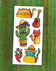 Pico Tatouages temporaires Éducation Pico Tatouages Temporaires Chats Tacos
