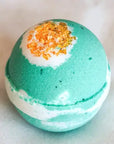 Savonnerie Saponaria Bombe de bain Soins corporels Savonnerie Saponaria Sapin & Orange
