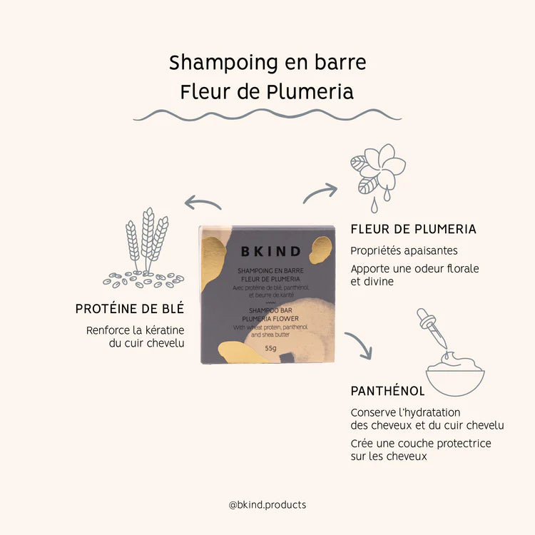 BKIND Shampoing en barre Soins corporels BKIND