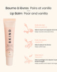 BKIND Baume à lèvres nourrissant avec céramides - Poire et vanille Soins corporels BKIND