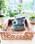Bébé Ô Chaud Pantoufles 3-6 mois Vêtements Bébé Ô Chaud Sauge