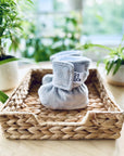 Bébé Ô Chaud Pantoufles 0-3 mois Vêtements Bébé Ô Chaud Gris argenté