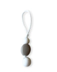 Bulle bijouterie Zip-bulle à mordiller Éducation Bulle bijouterie Taupe