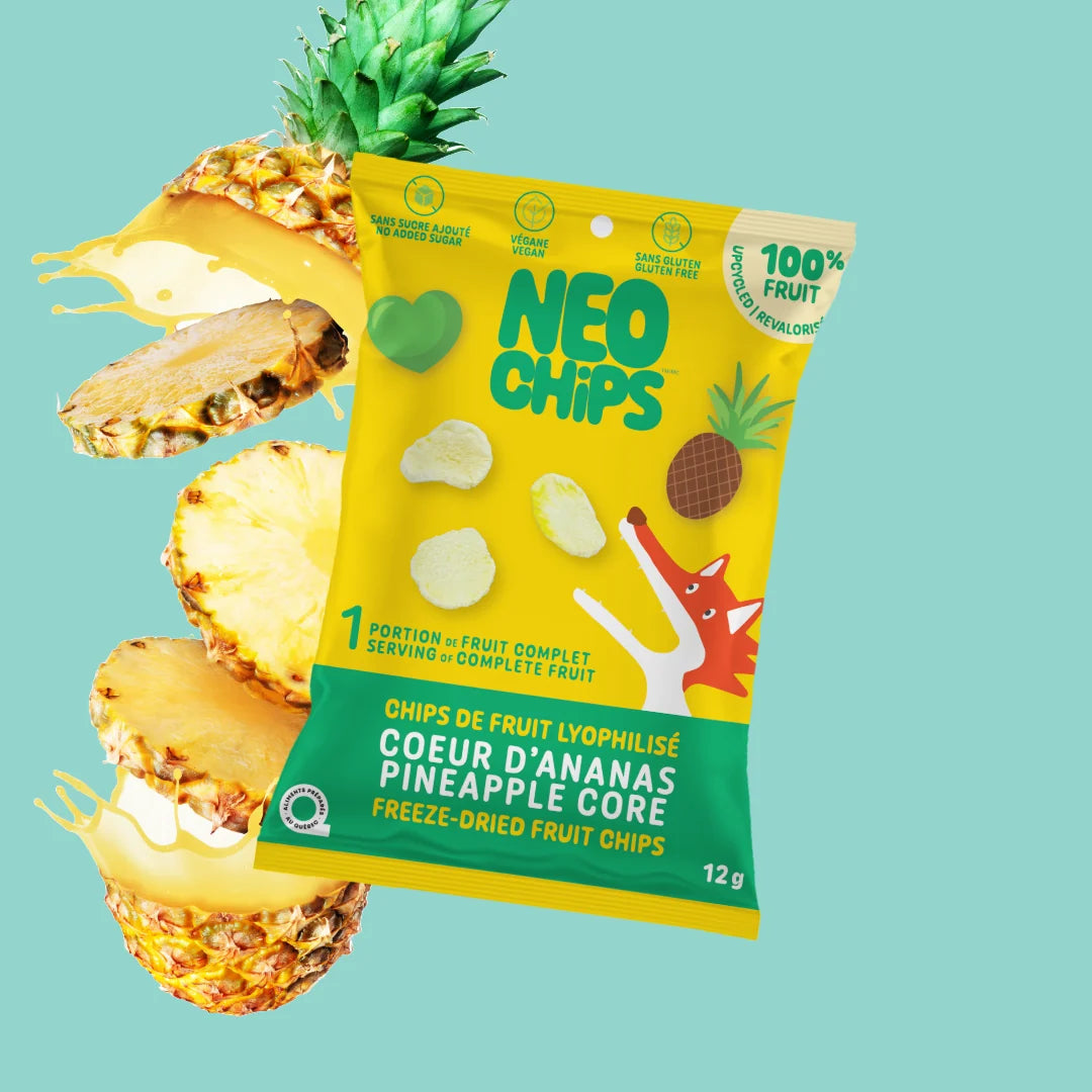 Néo Chips Croustilles d'ananas Gourmandise Néo Chips