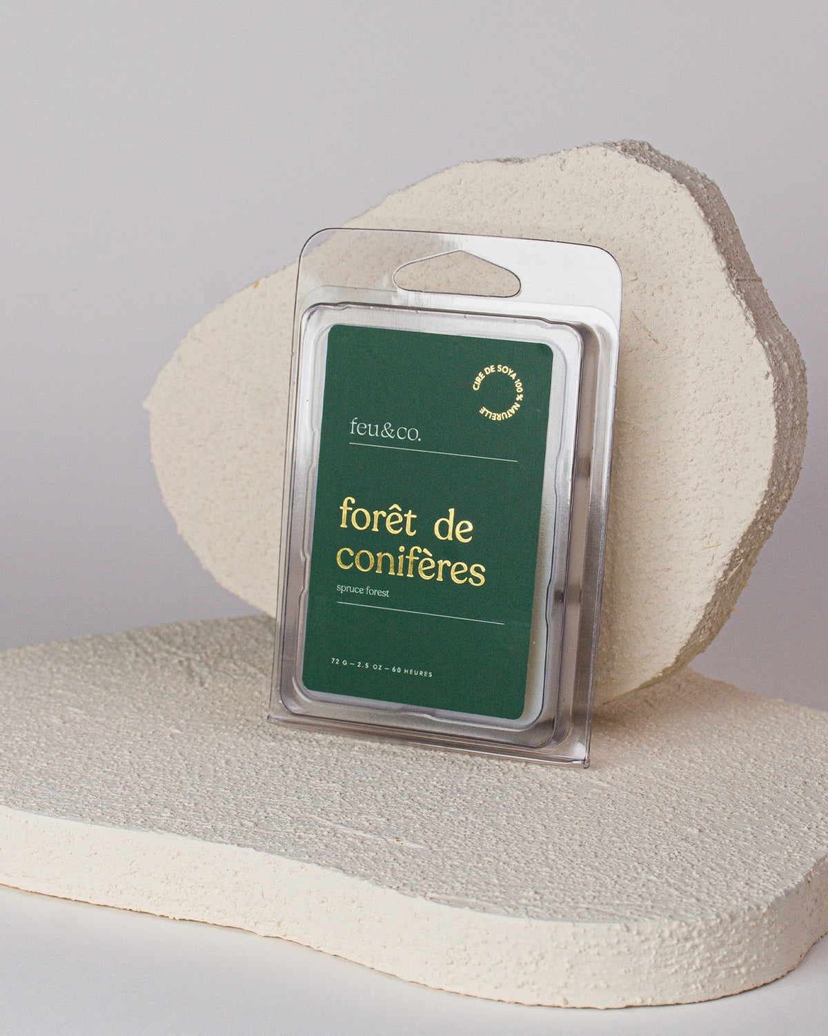 Feu&Co Pastilles de cire de soya pour diffuseur Maison Feu&Co Forêt de conifères