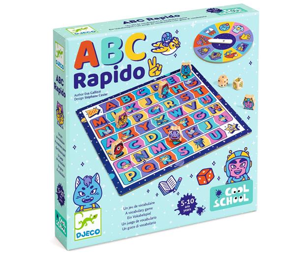 Djeco Jeu de vocabulaire ABC Rapido Jouets Djeco