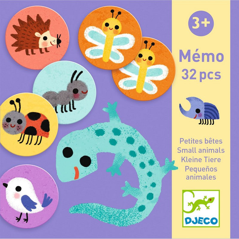 Djeco Jeu de mémoire et d'association Petites bêtes Jouets Djeco