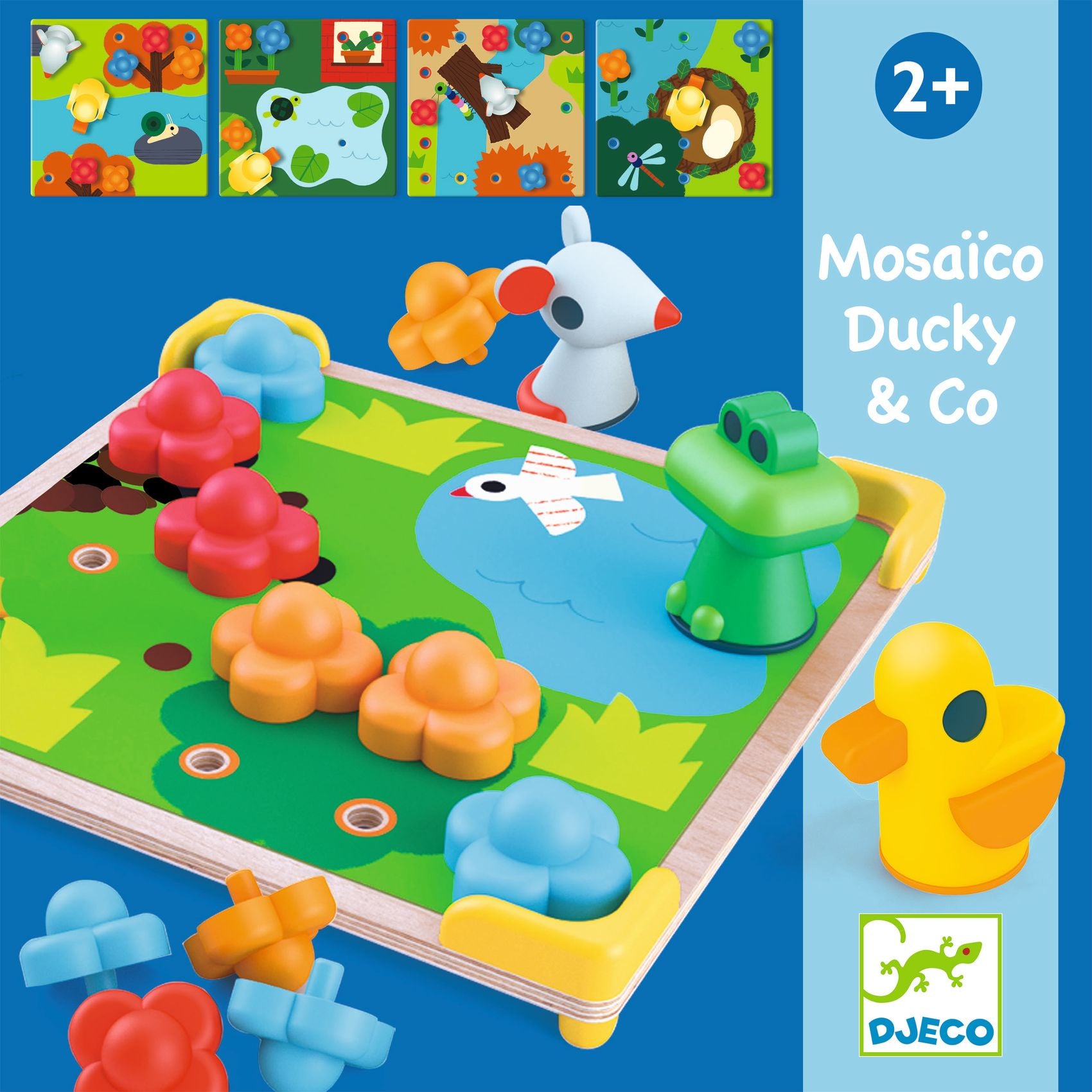 Djeco Jeu mosaïque Mosaïco Ducky & Co Jouets Djeco