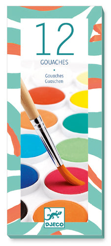 Djeco Pastilles de gouache Jouets Djeco   