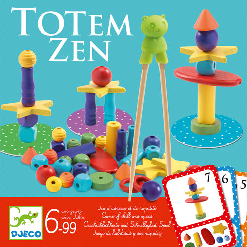 Djeco Jeu de dextérité et manipulation Totem zen Jouets Djeco