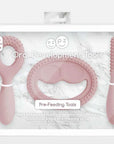 EZ PZ Jouets de dentition en trio Accessoires EZ PZ Rose nordique
