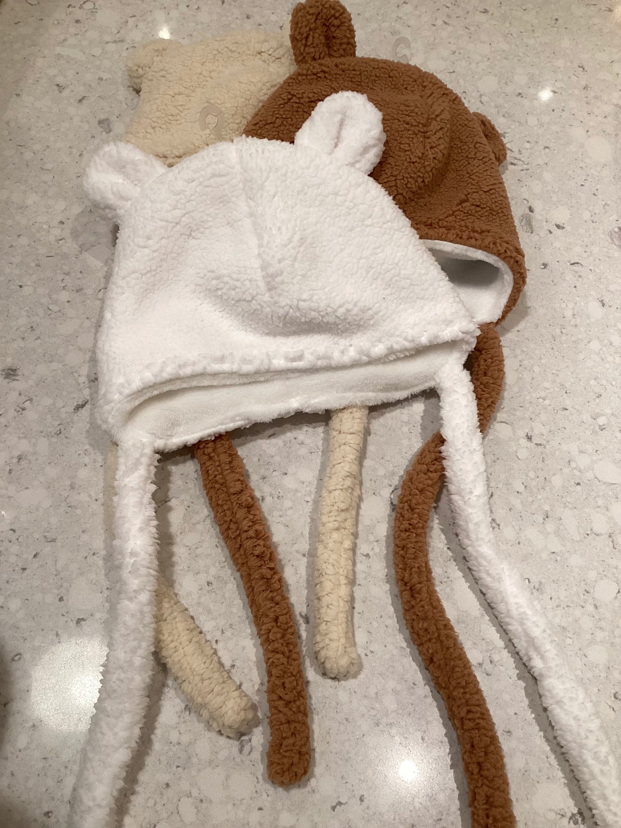 Bébé Ô Chaud Tuque oreille d'ours en sherpa Bébé Ô Chaud